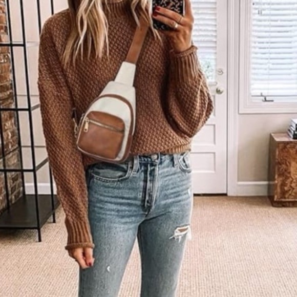 Handbags - CLUCI Small Sling Bag Chest Bag